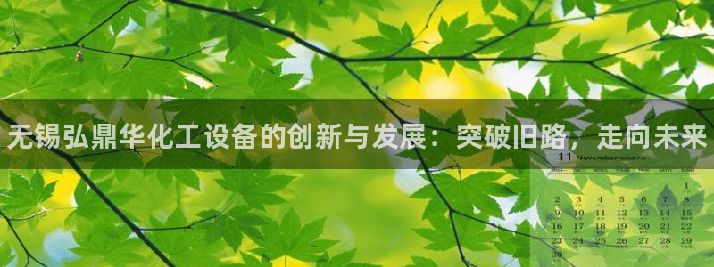 天辰平台你的专属平台：无锡弘鼎华化工设备的创新与发展：突破旧