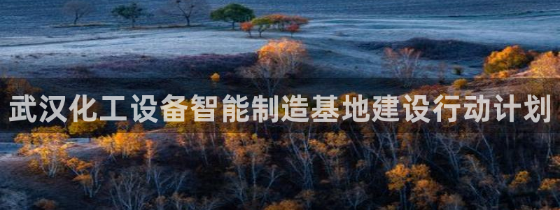 天辰会员开户：武汉化工设备智能制造基地建设行动计划